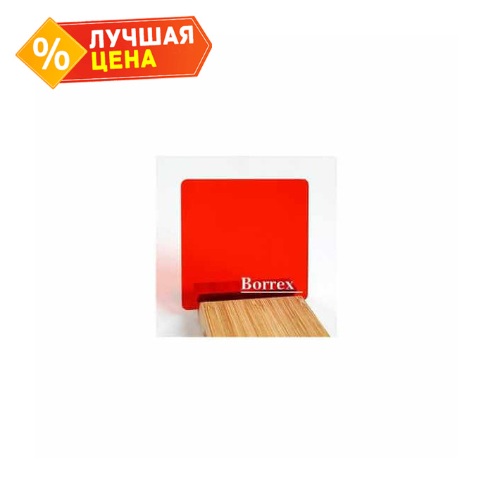 Монолитный поликарбонат 4 мм BORREX красный 2050х3050 мм