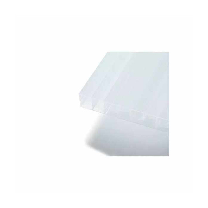 Сотовый поликарбонат 8 мм КОЛИБРИ белый 2100х12000 мм